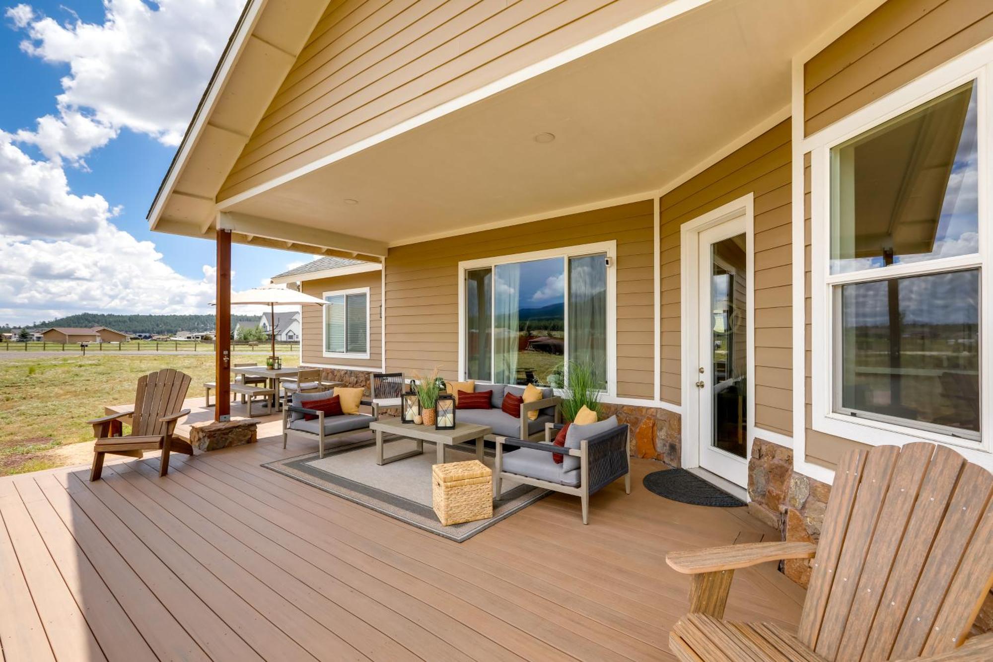 Vistas Bonitas Home With Patio 7 Mi To Snowbowl! Flagstaff Exteriér fotografie
